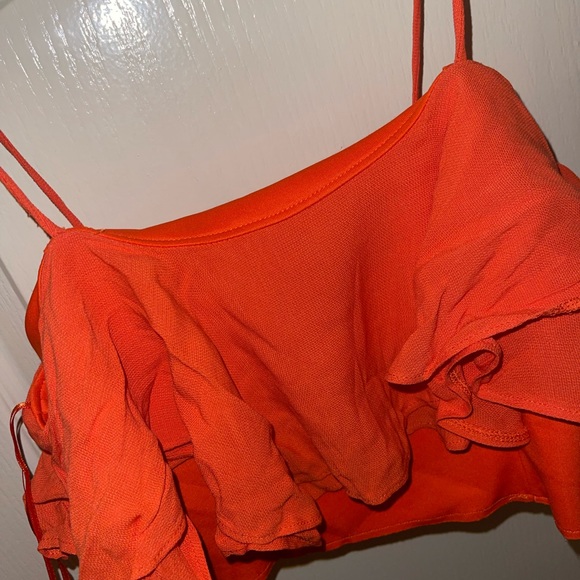 Zara ruffle crop top - Picture 4 of 5